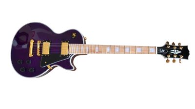 Custom Crown Traditional Purple Flame Maple Top Guitar - Image 7