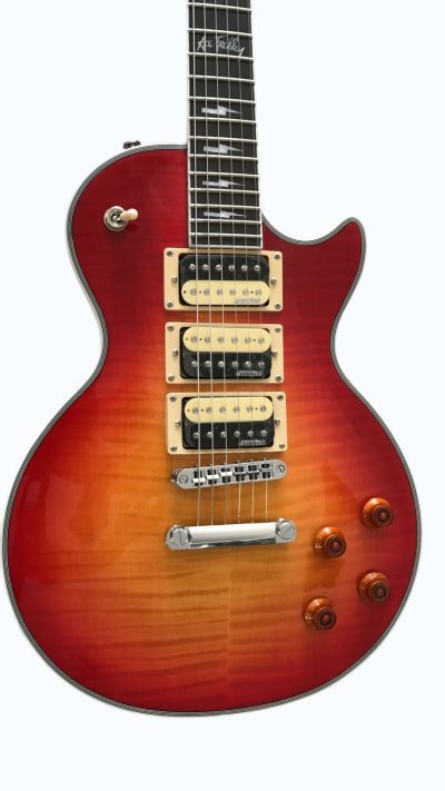 Custom Crown Ace Frehley Kiss Heritage Cherry Sunburst Guitar