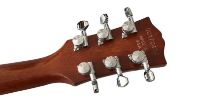 Custom Crown Sunset Burst Flame Maple Top Snakepit Guitar - Image 6