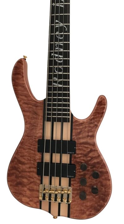 Custom Denver Elite Quilted Maple 5 String Bass