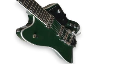 Custom Sovereign Jupiter Thunderbird Billy Emerald Green Guitar - Image 5