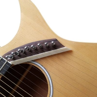 Custom Eclipse Harp Double Neck Guitar - Image 4