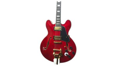 Custom Crown 355 Semi Hollowbody Wine Red Guitar