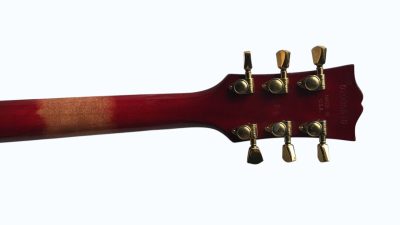 Custom Crown 355 Semi Hollowbody Wine Red Guitar - Image 4