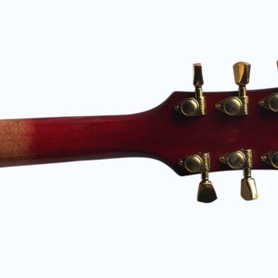 Custom Crown 355 Semi Hollowbody Wine Red Guitar - Image 4