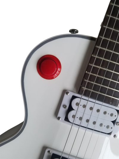 Custom Crown Alpine White Buckethead Guitar Push Button Kill Switch - Image 2