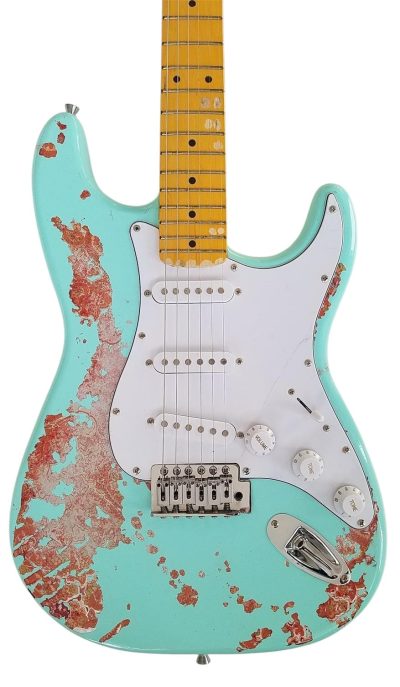 Custom Regent ST Aged Teal Green Guitar