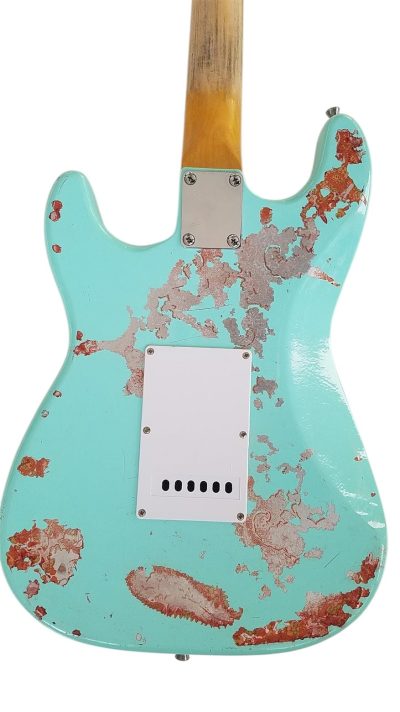 Custom Regent ST Aged Teal Green Guitar - Image 5