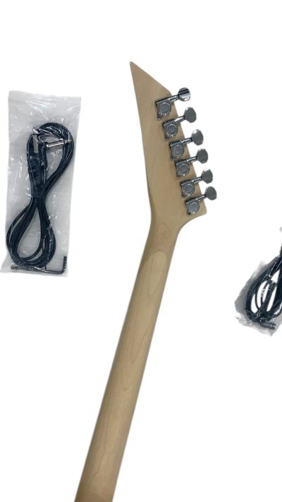 Custom Race Flying V Plexiglass Acrylic Guitar - Image 4