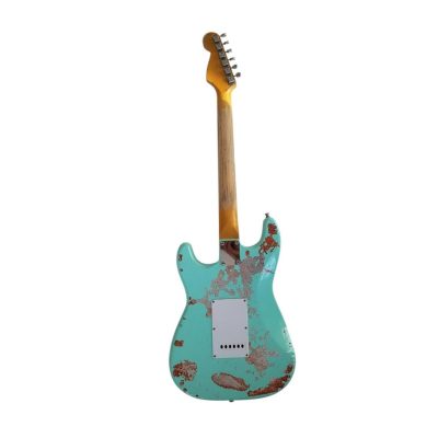 Custom Regent ST Aged Teal Green Guitar - Image 8