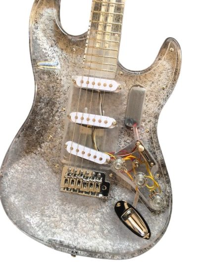 Custom Regent ST LED Plexiglass Acrylic Guitar