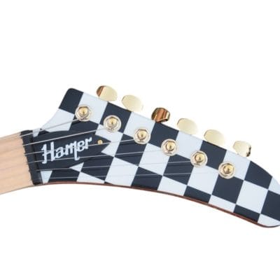 Custom Crown RN Hamer Checkerboard Guitar - Image 3