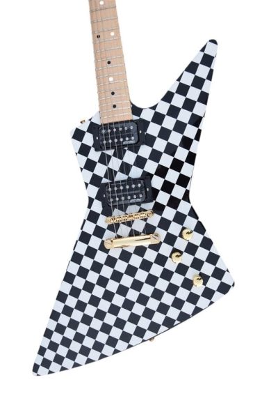 Custom Crown RN Hamer Checkerboard Guitar