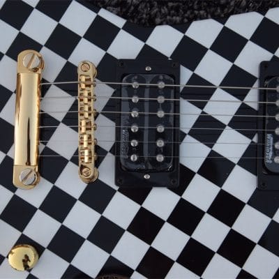 Custom Crown RN Hamer Checkerboard Guitar - Image 6
