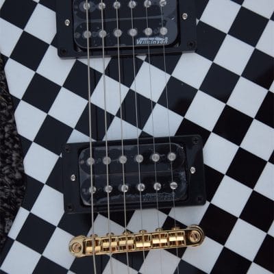 Custom Crown RN Hamer Checkerboard Guitar - Image 8