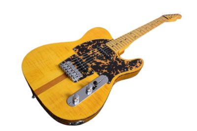 Custom Regent Tele Butterscotch Yellow Guitar - Image 3