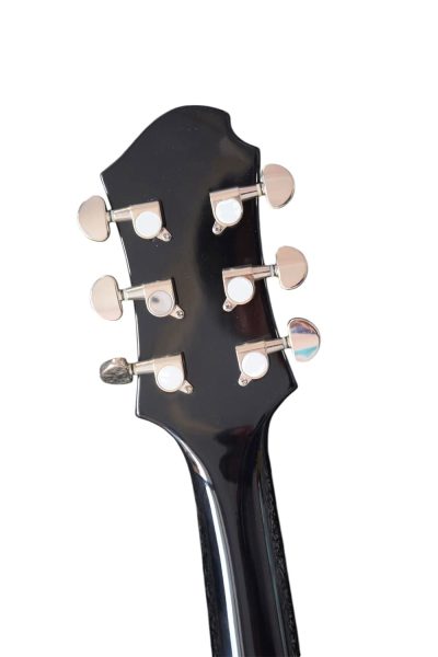 Custom Abyss Heart Abalone Guitar - Image 7