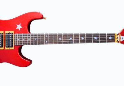Custom Cinder Richie Sambora Jersey Star Alpine Candy Red Electric Guitar Three Humbucker Pickups - Image 4