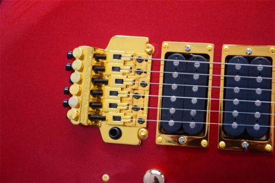 Custom Cinder Richie Sambora Jersey Star Alpine Candy Red Electric Guitar Three Humbucker Pickups - Image 5
