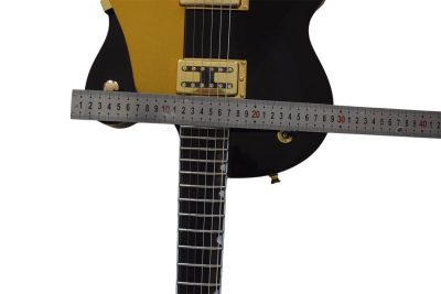 Custom Sovereign Black Falcon Center Block Single Cutaway Guitar - Image 2