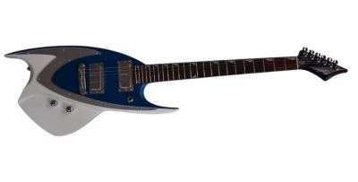 Custom Empire 400 Blue White Guitar - Image 2