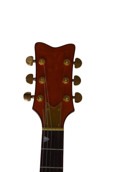 Custom Sovereign Orange Falcon Relic Single Cutaway Guitar - Image 3