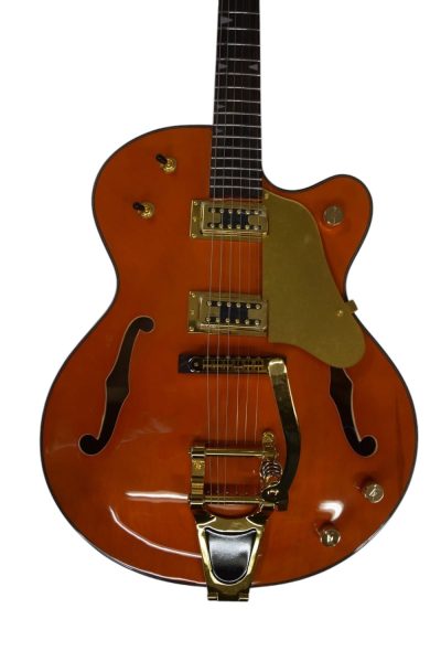 Custom Sovereign Orange Falcon Relic Single Cutaway Guitar