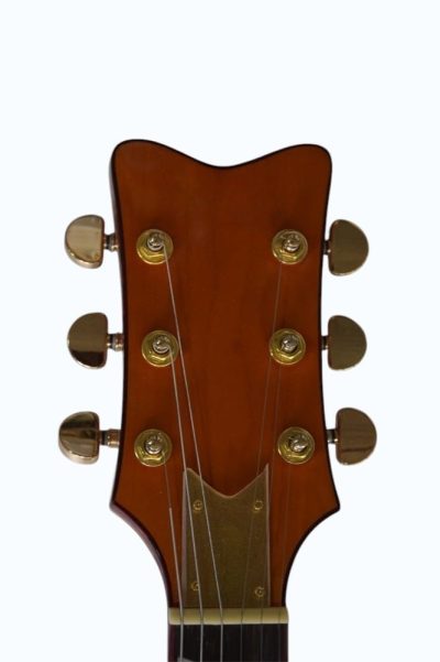 Custom Sovereign Orange Falcon Relic Single Cutaway Guitar - Image 6