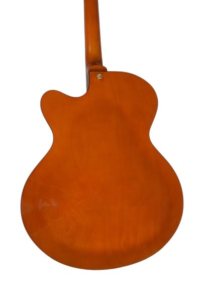 Custom Sovereign Orange Falcon Relic Single Cutaway Guitar - Image 10