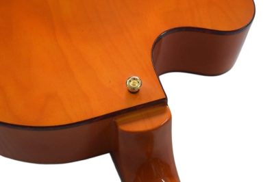 Custom Sovereign Orange Falcon Relic Single Cutaway Guitar - Image 11