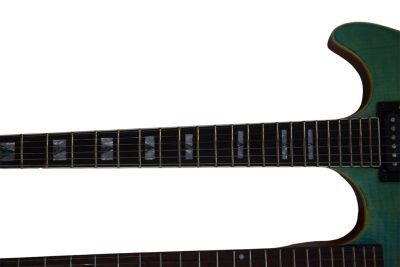 Custom Vile Double Neck Crossroads Guild Guitar - Image 4