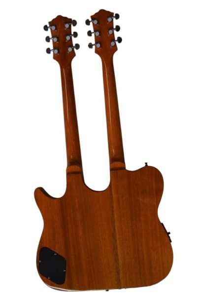 Custom Vile Double Neck Crossroads Guild Guitar - Image 8