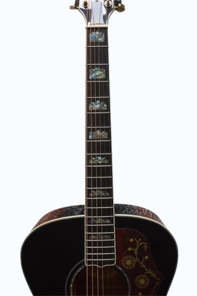 Custom Crown SJ200 Elvis Tobacco Burst Acoustic Guitar - Image 4