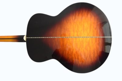 Custom Crown SJ200 Elvis Tobacco Burst Acoustic Guitar - Image 8