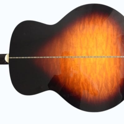 Custom Crown SJ200 Elvis Tobacco Burst Acoustic Guitar - Image 8