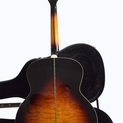 Custom Crown SJ200 Elvis Tobacco Burst Acoustic Guitar - Image 13