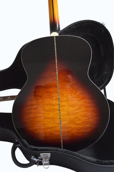 Custom Crown SJ200 Elvis Tobacco Burst Acoustic Guitar - Image 14