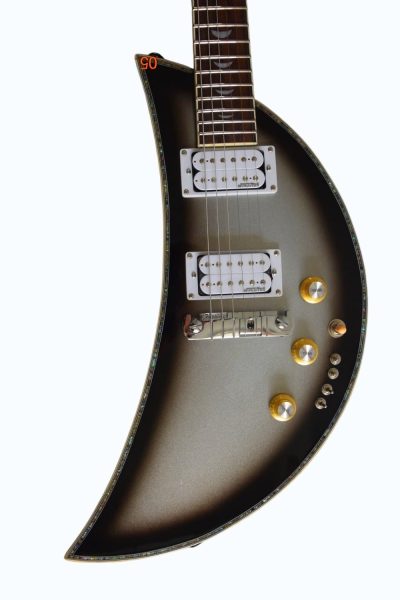 Custom Tribal Black Burst Moonsault Electric Guitar