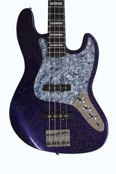 Custom Regent Sparkle Purple Jazz Bass