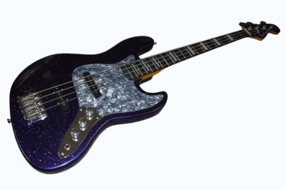 Custom Regent Sparkle Purple Jazz Bass - Image 5