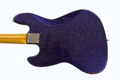 Custom Regent Sparkle Purple Jazz Bass - Image 8