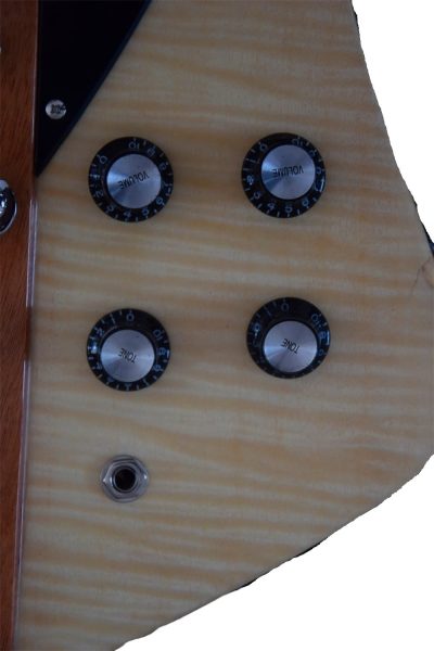 Custom Crown Firebird Natural Guitar Mini Humbuckers - Image 6