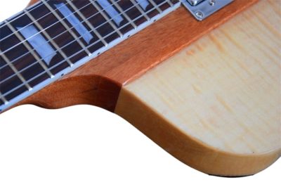 Custom Crown Firebird Natural Guitar Mini Humbuckers - Image 8