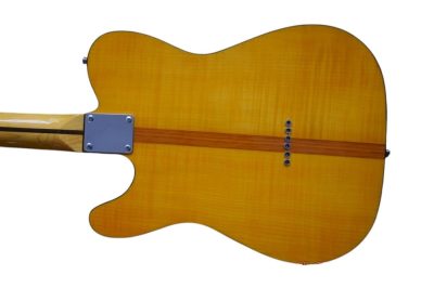 Custom Vale HS Mad Cat Amber Yellow Guitar - Image 10