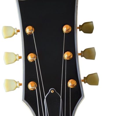 Custom Crown 1962 Barney Kessel Archtop Archtop Black Burst Yellow Guitar - Image 3