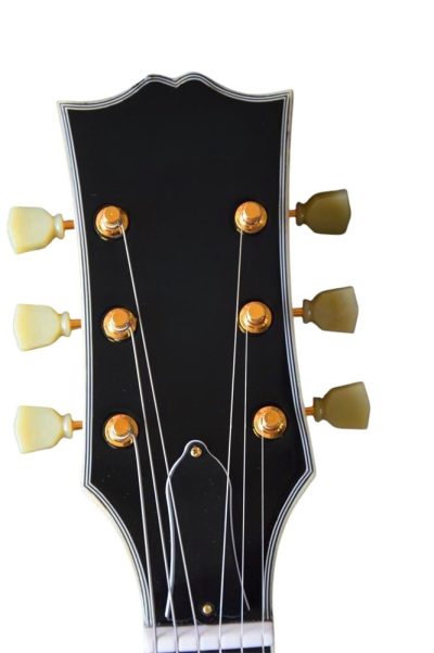 Custom Crown 1962 Barney Kessel Archtop Archtop Black Burst Yellow Guitar - Image 3
