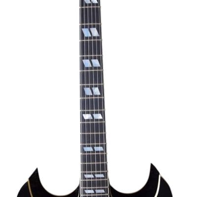 Custom Crown 1962 Barney Kessel Archtop Archtop Black Burst Yellow Guitar - Image 5