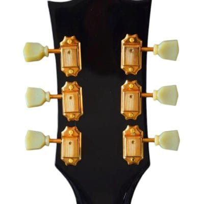 Custom Crown 1962 Barney Kessel Archtop Archtop Black Burst Yellow Guitar - Image 8