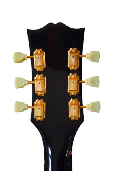 Custom Crown 1962 Barney Kessel Archtop Archtop Black Burst Yellow Guitar - Image 8