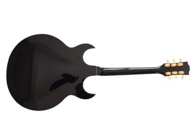 Custom Crown 1962 Barney Kessel Archtop Archtop Black Burst Yellow Guitar - Image 9